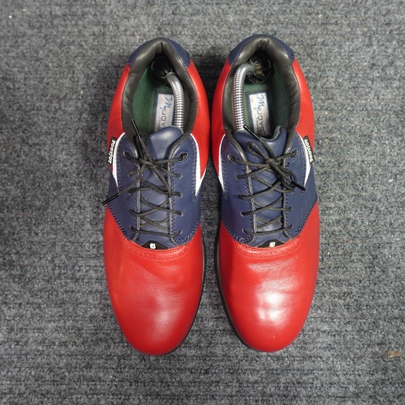FootJoy Golf Shoes Mens 11.5 REd White Blue MyJoys American Flag Leather main image 7